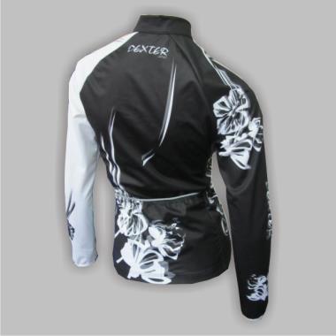 012 Windjacke FLOWERS NO WIND schwarz    XS