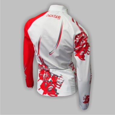 010 Windjacke FLOWERS NO WIND weiss L