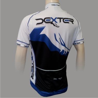 041 Jersey FOOT PROFI blue-white  M 