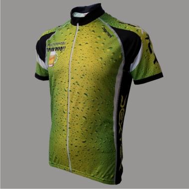 PD 010 Dres PIVO RACE green s hláškou XXL