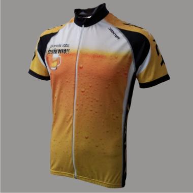 012 Trikot BIER RACE gelb  mit Spruch XL