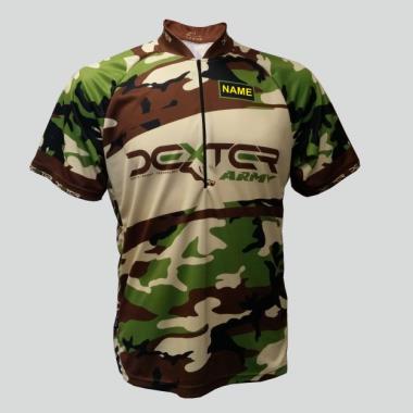 DA012 Dres DEXTER ARMY MTB khaki  XXL