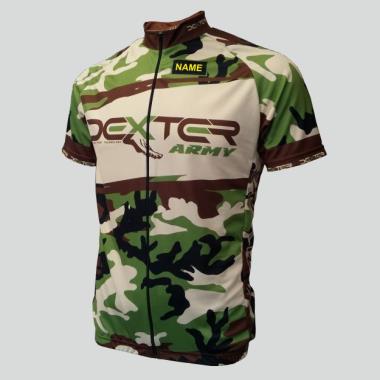 DA010 Dres DEXTER ARMY RACE man khaki   XXL