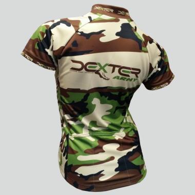 DA014 Dres DEXTER ARMY RACE woman khaki XXL