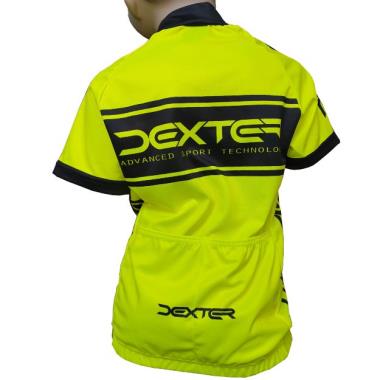 010 Dres DEXTER NEON kinder yellow 128-134