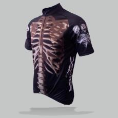 022 Road jersey SKELETON black