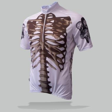 023 Road jersey SKELETON white