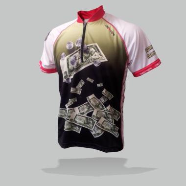 028 Trikot MONEY MTB mit Spruch