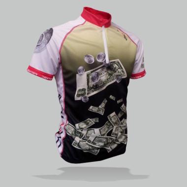 027 Trikot MONEY RACE mit Spruch