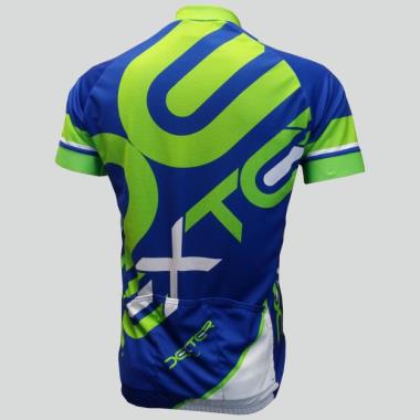 DI012 Trikot MONDRIAN NEON blue-g Herren   XL