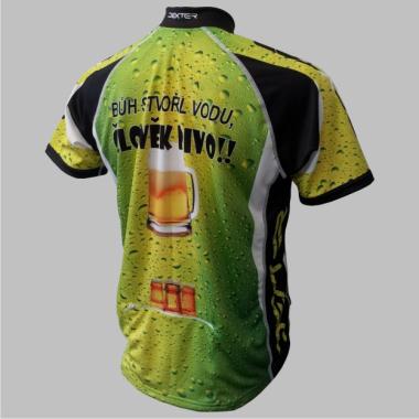 014 Trikot BIER MTB grün mit Spruch