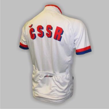 034 Jersey RETRO DEXTER ČSSR white men  M