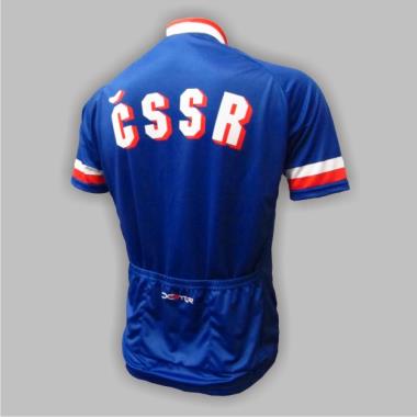 036 Dres RETRO DEXTER ČSSR modrý XL