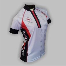 ND088 Trikot RACE Sternzeichen Damen weiss