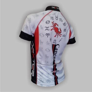 030 Trikot RACE Sternzeichen Damen weiss  M