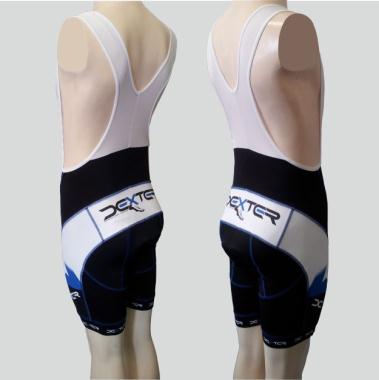 022 Short Pants FOOT with braces blue  M  