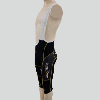 092 Knee pants IMAGE with braces black-gold  M