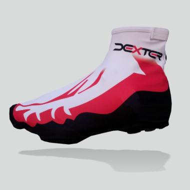 008 Shoes covers light DEXTER FOOT zip red   