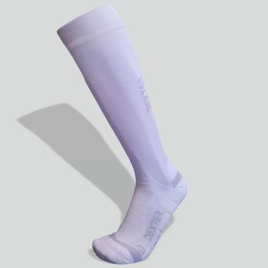 105 Compression socks DEXTER white-grey