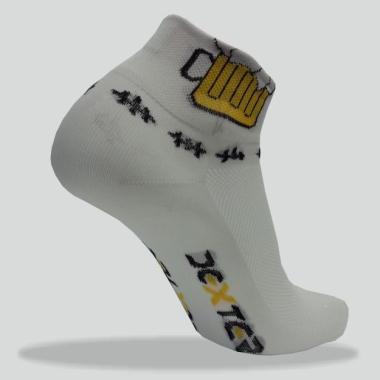 001 Socken DEXTER BIER weiss  5-6