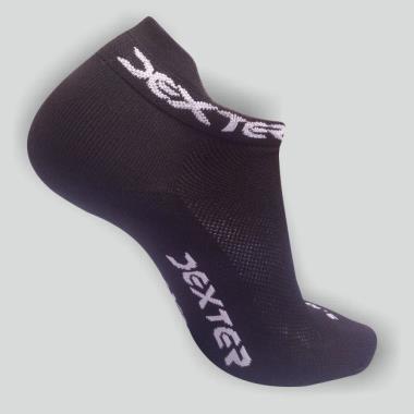 005 Ponožky DEXTER silver černé 11-12