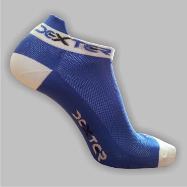 008 Socken DEXTER Silber blau