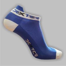 008 Ponožky DEXTER silver modré