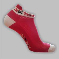 006 Socks DEXTER silver red