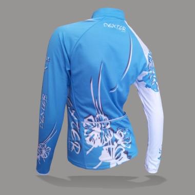 056 Thermotrikot FLOWERS DEXTER azuro    XS