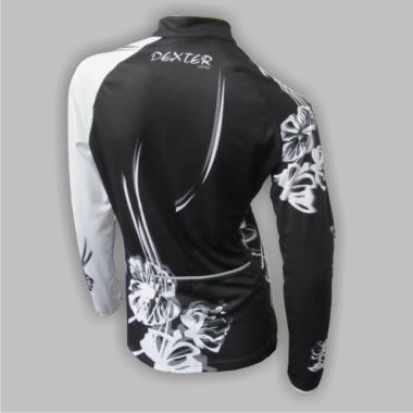 052 Thermotrikot FLOWERS DEXTER schwarz L