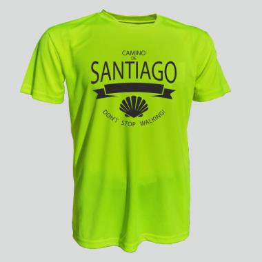 004 T-shirt ICON CAMINO 04 neon yellow      S