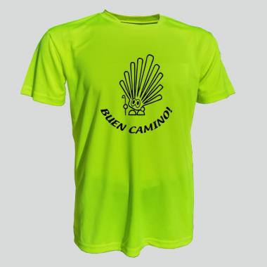 006 T-shirt ICON CAMINO 06 neon yellow          6