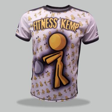 018 Tričko FITNESS KEMP muži    XS