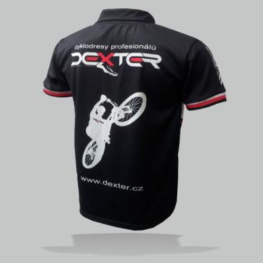 004 Tričko POLO DEXTER subli dry cool L