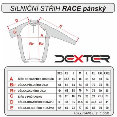 009 Dres ČERNÍ KONĚ BASIC azuro muži  XXL