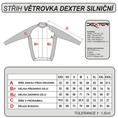 RK 064 Větrovka retro ČSSR trikolora no wind XL