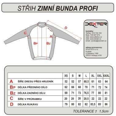BR 054 Zimní bunda NO WIND BOHEMIA REGENT