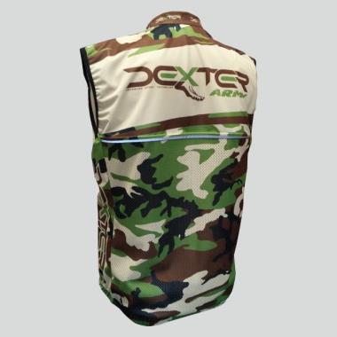 DA050 Vesta NO WIND DEXTER ARMY khaki  XXXL