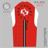 032 Cycling jersey ZODIAC RACE lady´s red