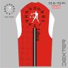 032 Cycling jersey ZODIAC RACE lady´s red